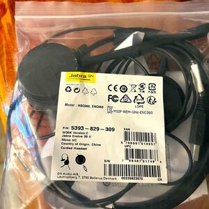 Jabra Evolve 30 ll wired headset New in package